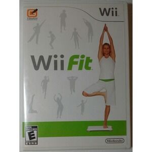 Nintendo Wii Fit Game Rated E (Everyone) Fitness Made Fun Used